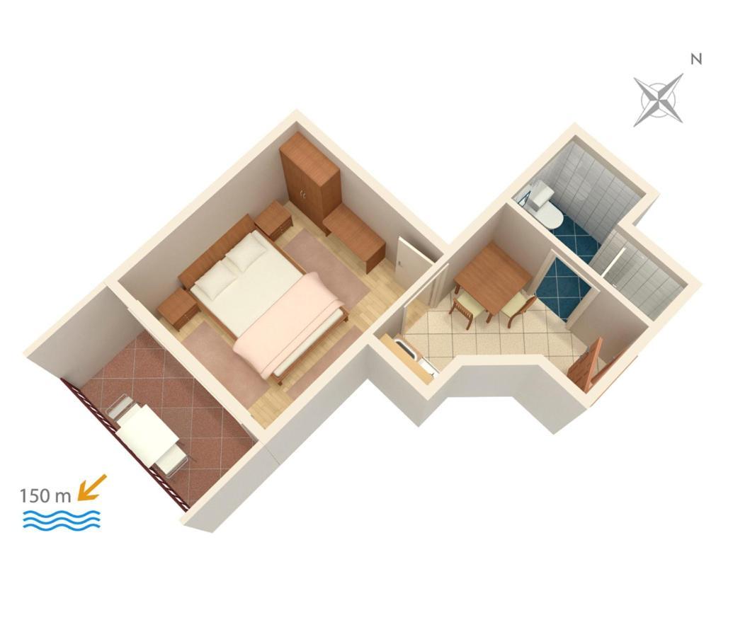Apartments With A Parking Space Baska Voda, Makarska - 301 Dış mekan fotoğraf